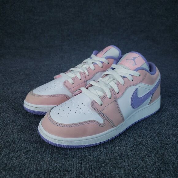 Nike Air Jordan 1 Low SE (GS) Shoes Size 6.5Y Arctic Punch Purple Pulse Sneakers - Picture 13 of 16